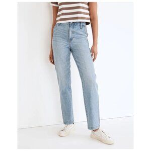 Madewell Perfect Vintage Straight Jean Carpenter Cargo Denim High Rise Workwear